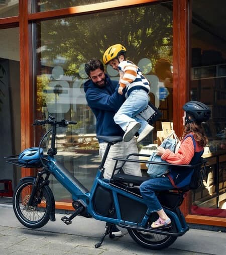 Velo electrique avec porte bebe sale